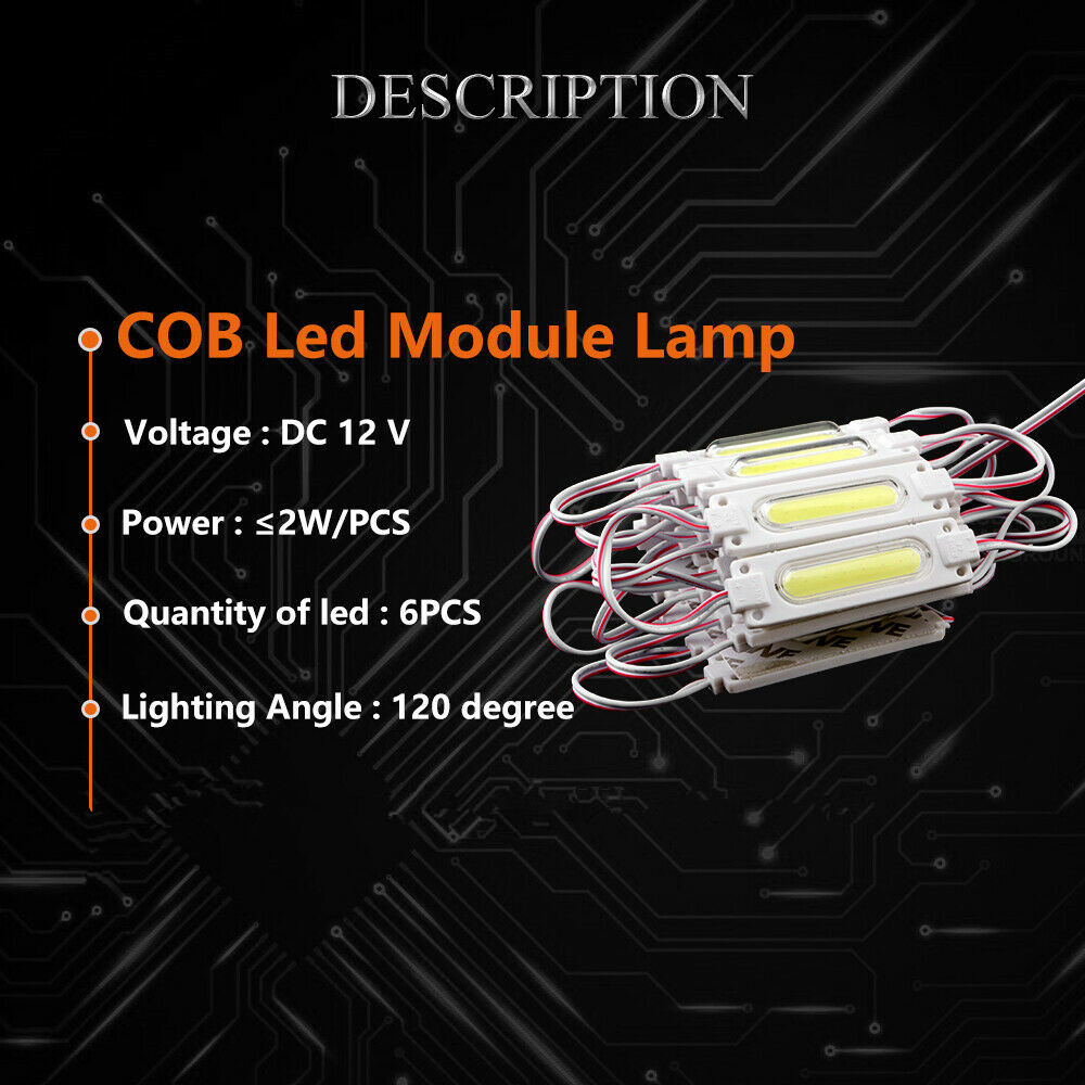 10pcs/Lot%20LED%20Module%20String%20COB%20Waterproof%20DC12V%20IP68%20for%20Outdoor%20Advertising%20Luminous%20Signs%20Lightbox%20DIY%20LED%20Module%20Strip%20-%20Image%205