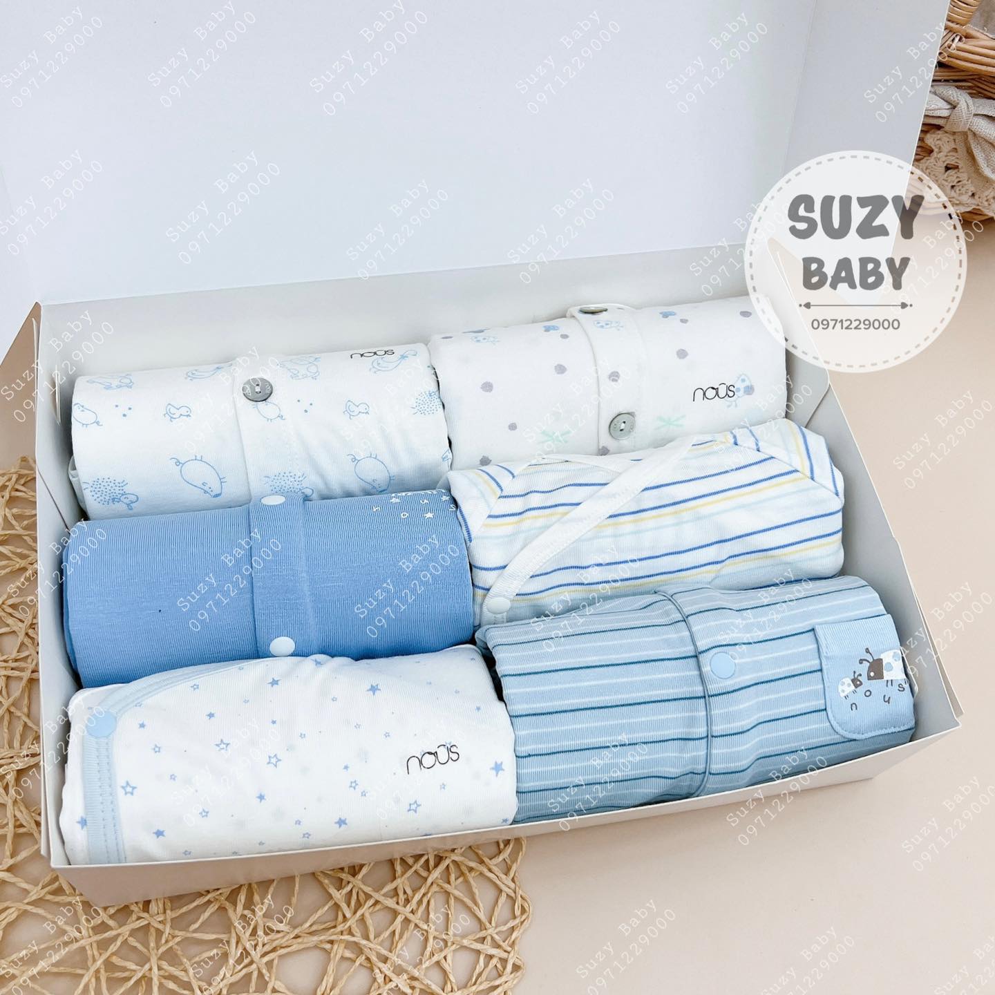 Set quà tặng cho bé sơ sinh Nous