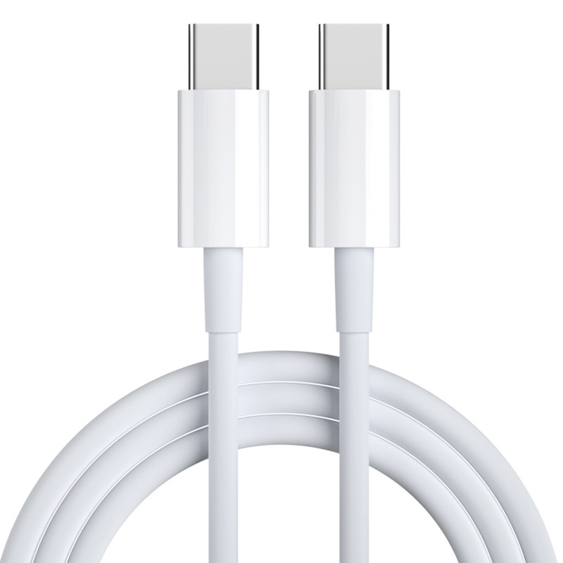 Usb c to usb c cable type c cable 60w power delivery fast charger cable for laptop phone type c devices 1m/2m