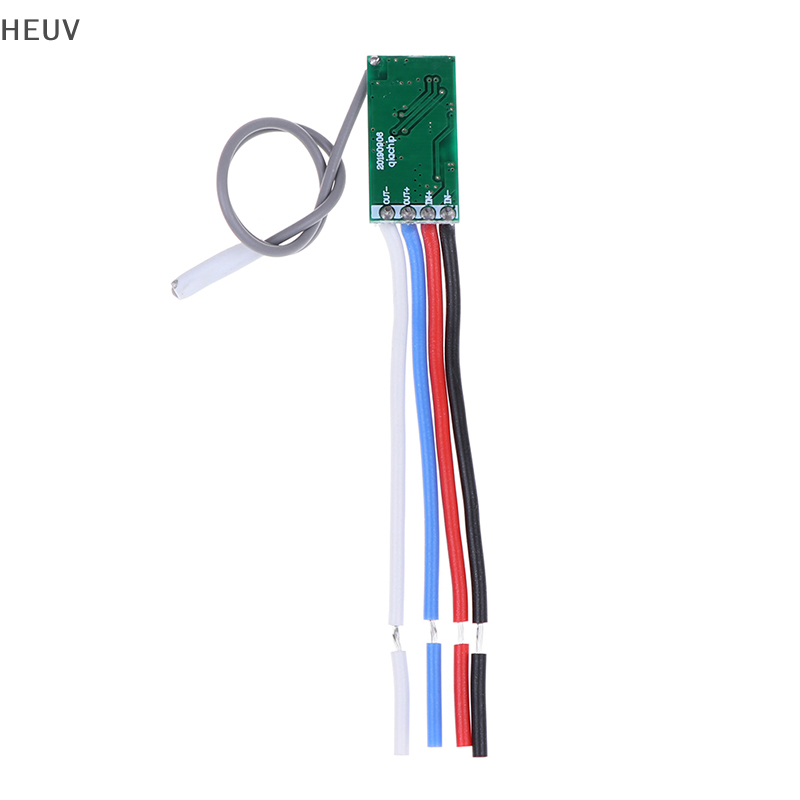 HEUV 433Mhz 1CH RF relay receiver wireless remote control light switch micro module