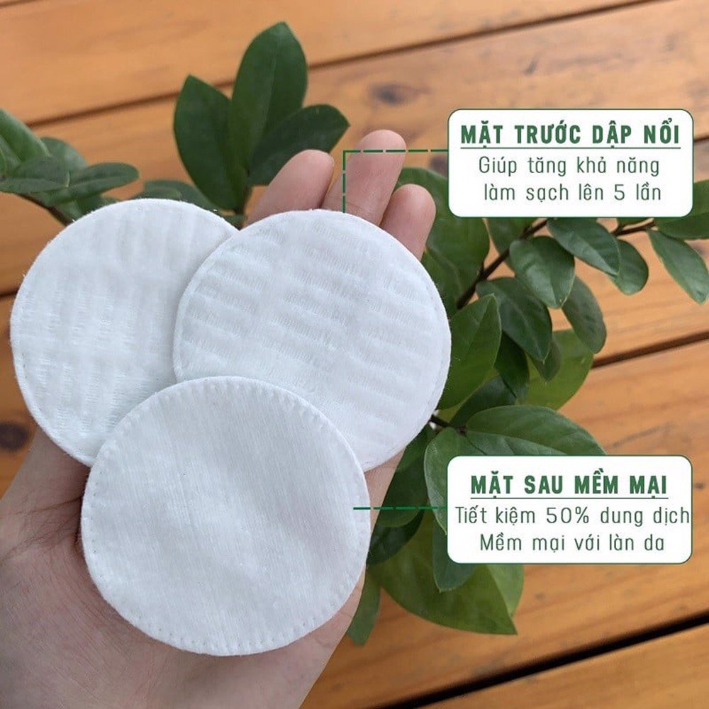Bông tẩy trang Ipek Thổ Nhĩ Kì 150 miếng ( 1 gói /120+30 miếng)