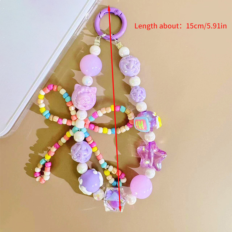 Color%20Bowknot%20Beaded%20Key%20Chain%20Sweet%20Phone%20Pendant%20W/Card%20Anti-Lost%20Wrist%20Strap%20Earphone%20Case%20Lanyard%20Bag%20Decor%20-%20Image%202