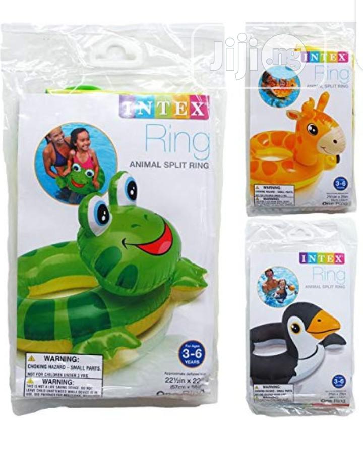 [HCM]Phao bơi vòng hình thú Intex 59220 (Ếch xanh)