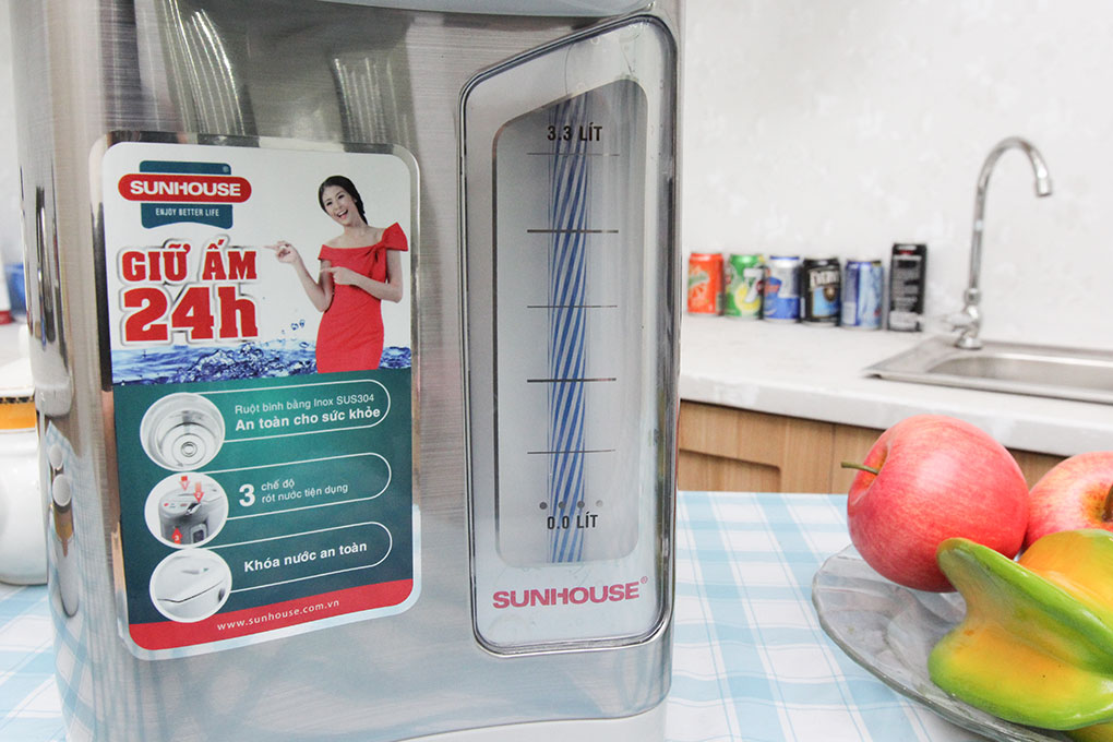 Bình Thủy Điện Sunhouse SHD1533 3.3 lít