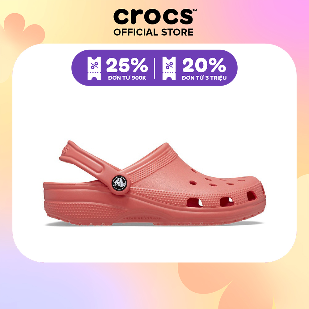 Giày Clog Unisex Crocs Classic - Neon Watermelon - 10001-6VT