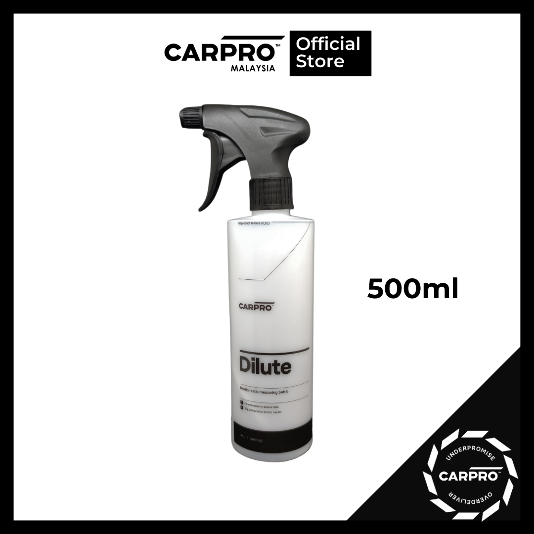 CARPRO Dilute Bottle (500ml) Multi Dilution Ratio Measuring Bottle