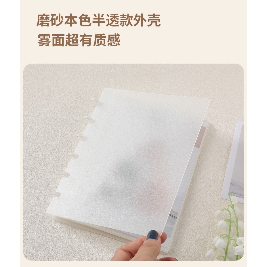 [RN03] Binder RINGNOTE có sẵn sheeet, đựng card, pola, postcard
