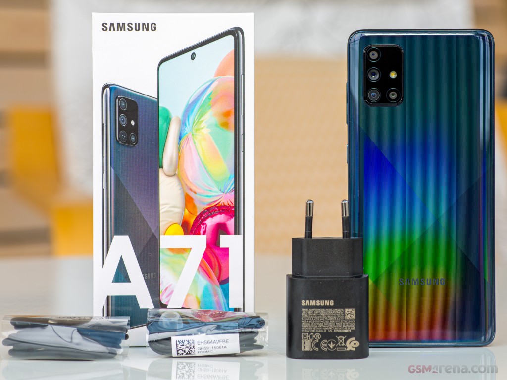Samsung Galaxy A71 8 128gb Free Tempered And Cover With Warranty Lazada Singapore