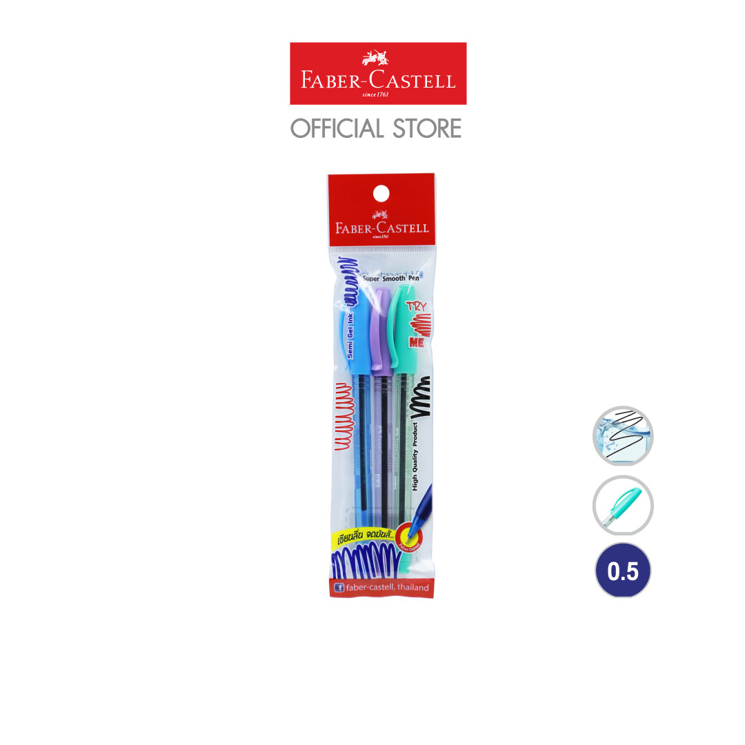 Faber Castell Ballpen Per Box Jual Faber-Castell Ballpen Tripen Bold Black Ink B