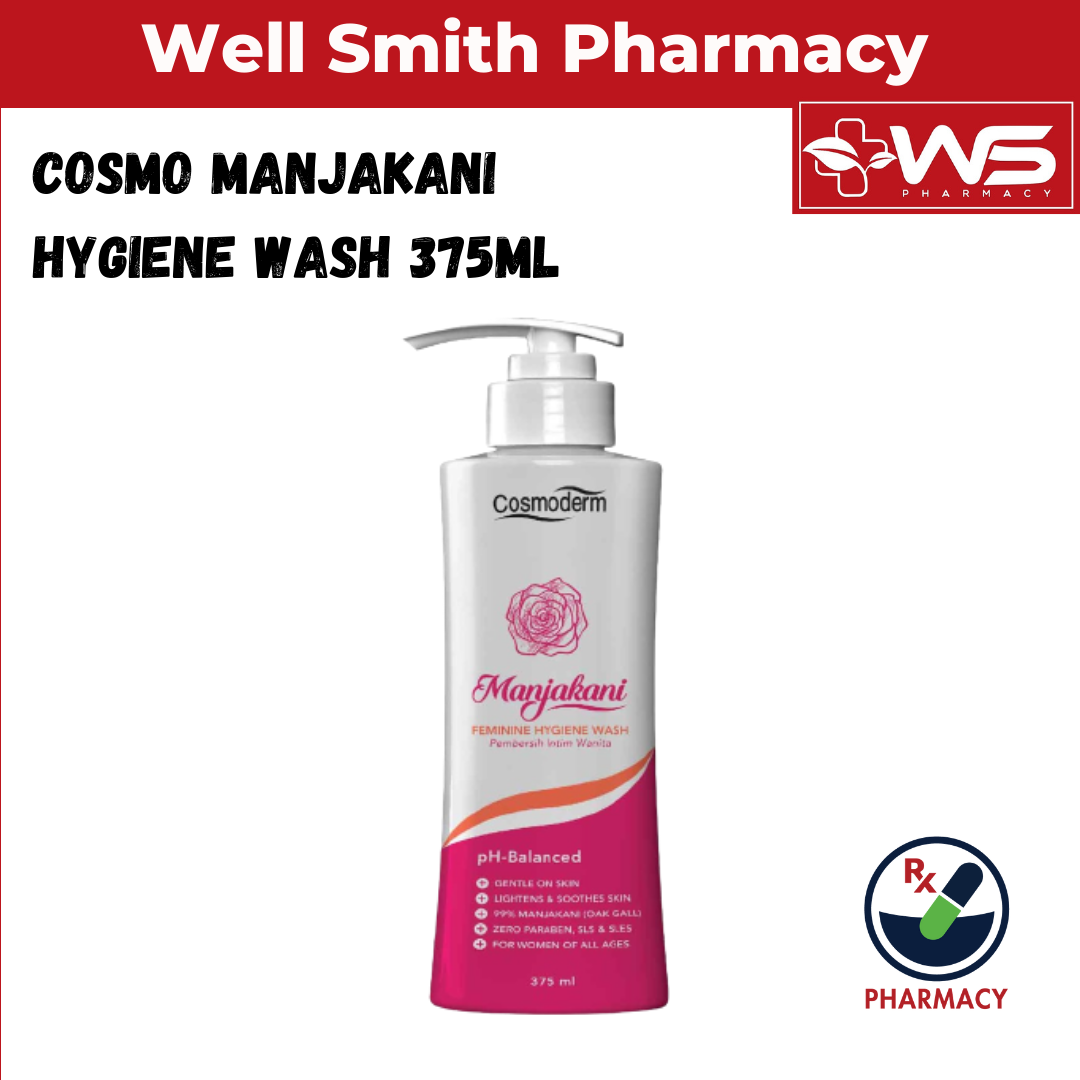 COSMODERM MANJAKANI FEMININE HYGIENE WASH *375ML* Lazada