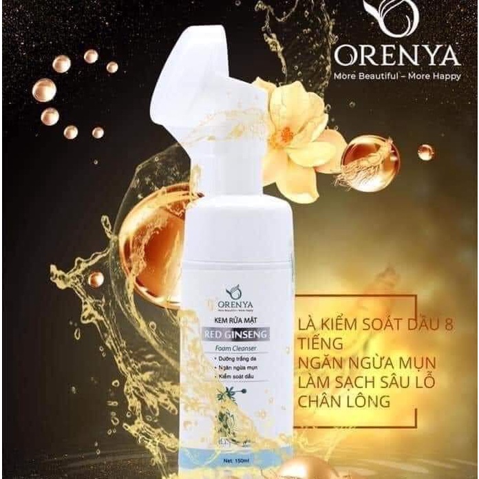 Kem Rửa Mặt Nhân Sâm Đỏ Hàn Quốc Red Ginseng – KRM01 – 150ml