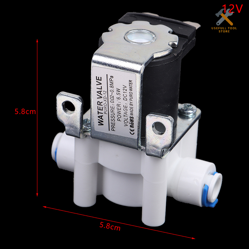 Usefull tool store 1 van điện từ đầu vào, máy nước tinh khiết 12v/24v, máy lọc nước