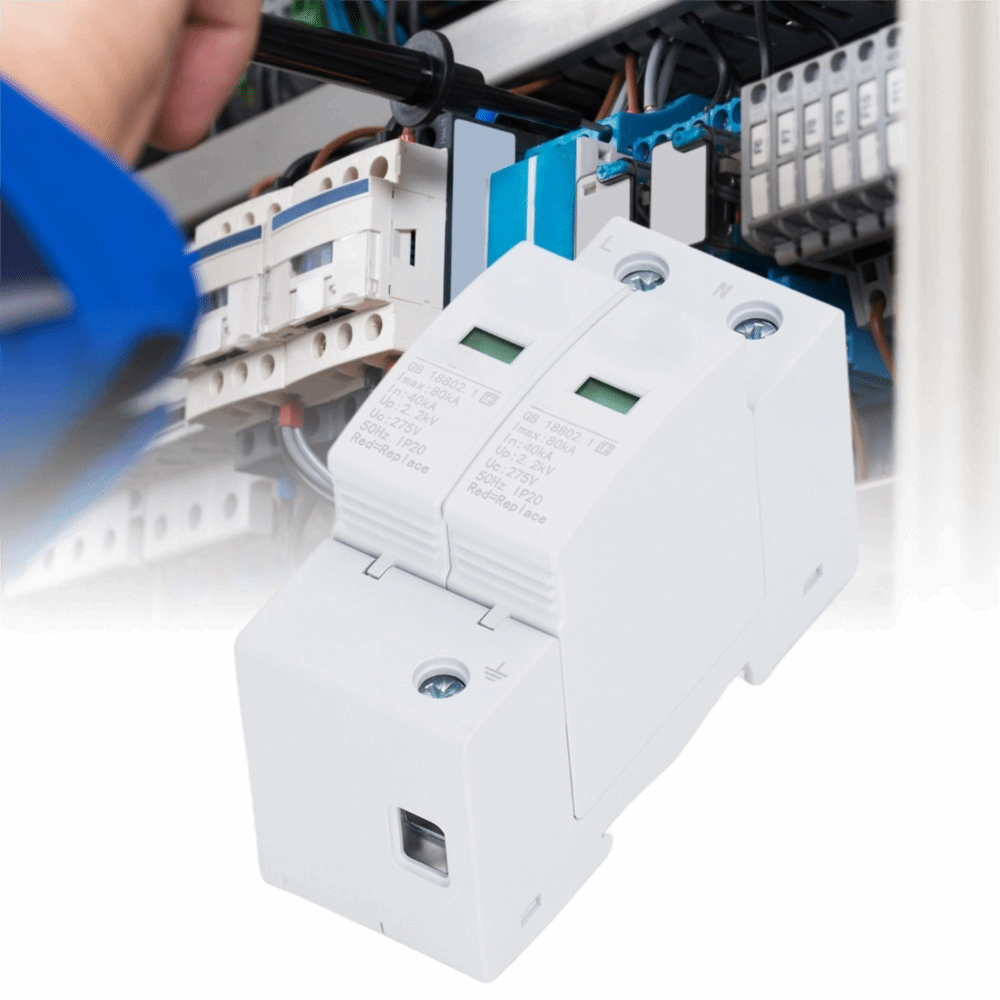Overvoltage%20Protection%2080KA%20House%20Voltage%20Protector%20275V%20Quick%20Response%20Protective%20Device%202P%20Lightning%20Arrester%20Distribution%20Box%20-%20Image%203