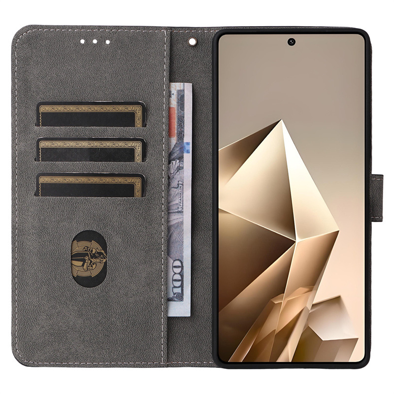 Infinix Note 50X 5G/X6857B Wallet Phone Case with RFID Blocking Credit Card Holder, PU Leather Case Cover with Kickstand for Infinix Note 50X 5G/X6857B.