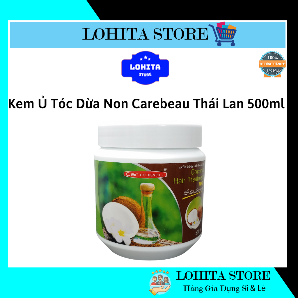 Ủ Tóc Dừa Non Thái Lan CareBeau 500ml