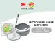 3M™ Scotch-Brite™ Single Spin Mop T6 Microfiber Set, 1 pc/pack, For cleaning home floor easily & handsfree. 