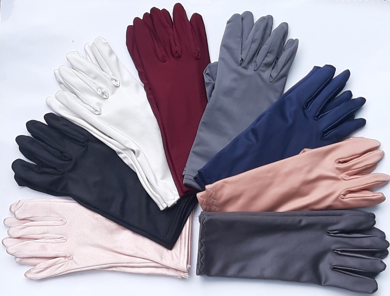 găng tay chống nắng vải thun cotton 4 chiều 100% co giãn , thấm hút mồ hôi tốt , nhiều màu , ảnh thật