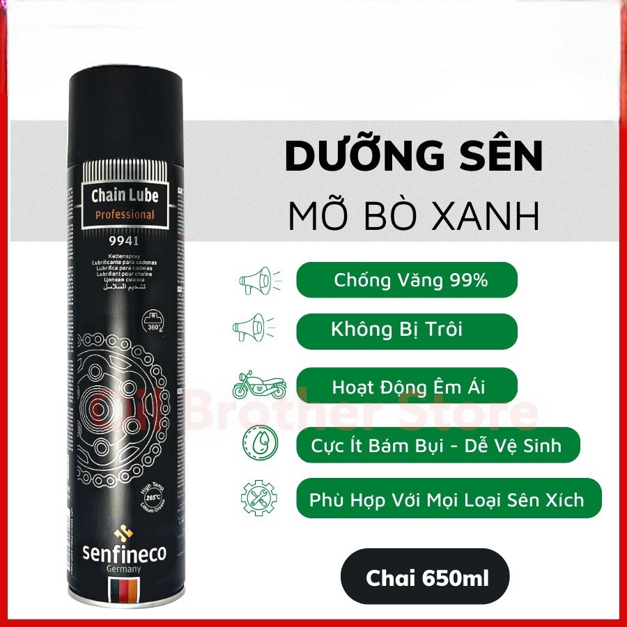 Dưỡng sên chống văng SENFINECO 9924 - 9941