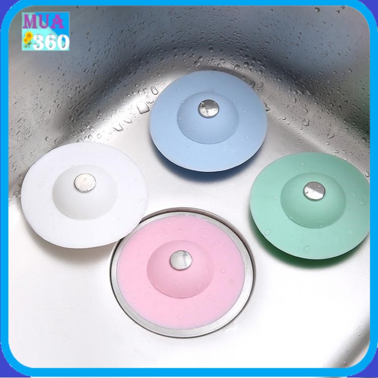 Dụng cụ giữ nước bồn rửa chén có lỗ thoát (5 màu)
