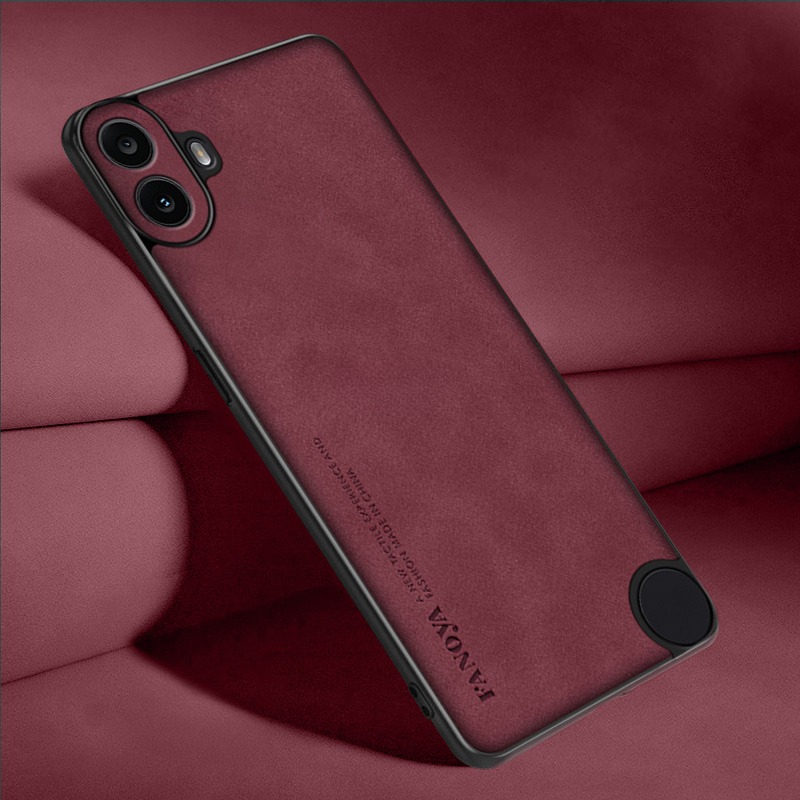 For CMF Phone 1 Phone Case Fluff Luxury Sheepskin Silicone Soft TPU Anti-knock Kickstand for （ CMF Phone 1 ） Cover casing HP. 