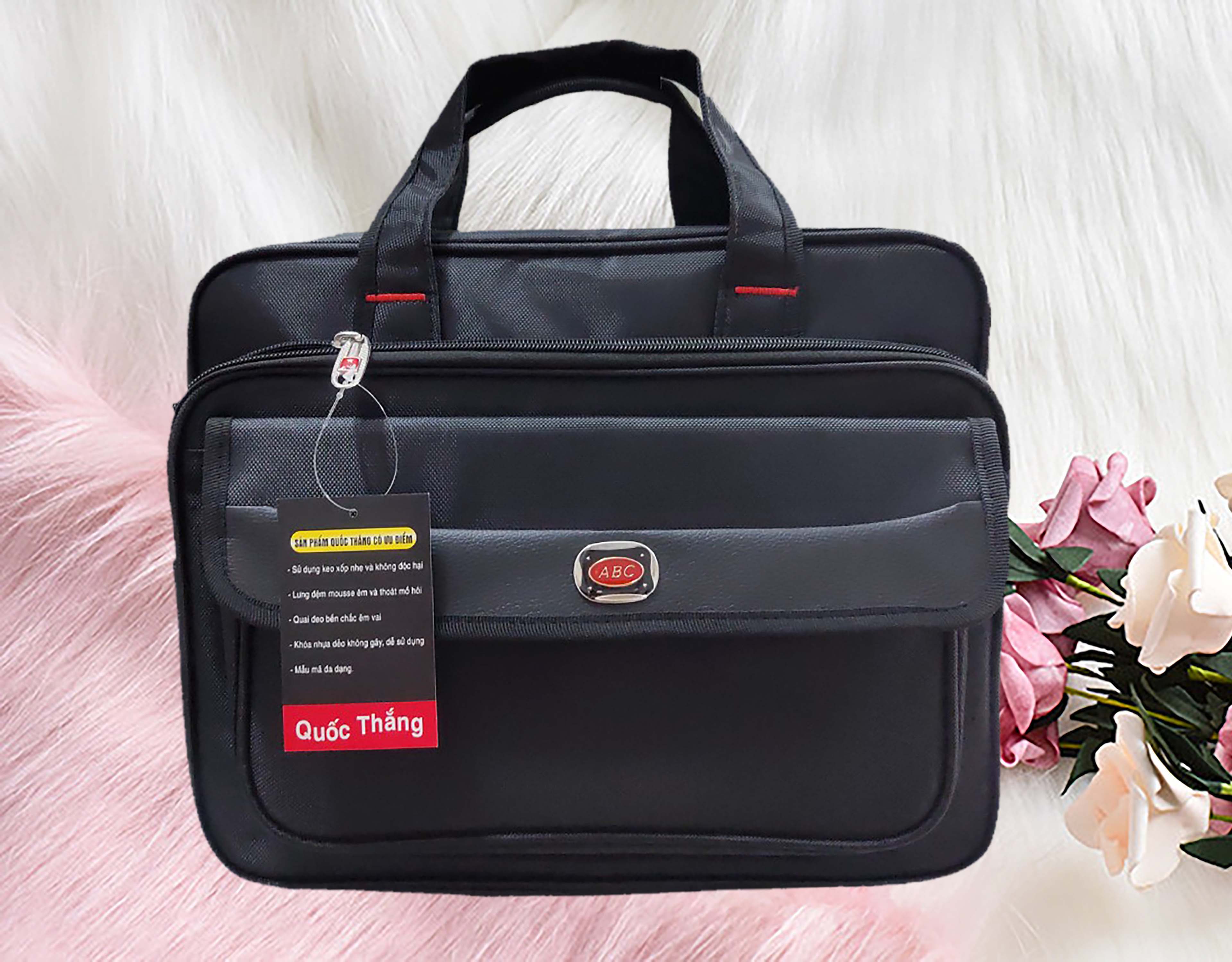 Cặp Công Sở Đựng Laptop - [size NHỎ 34*26]