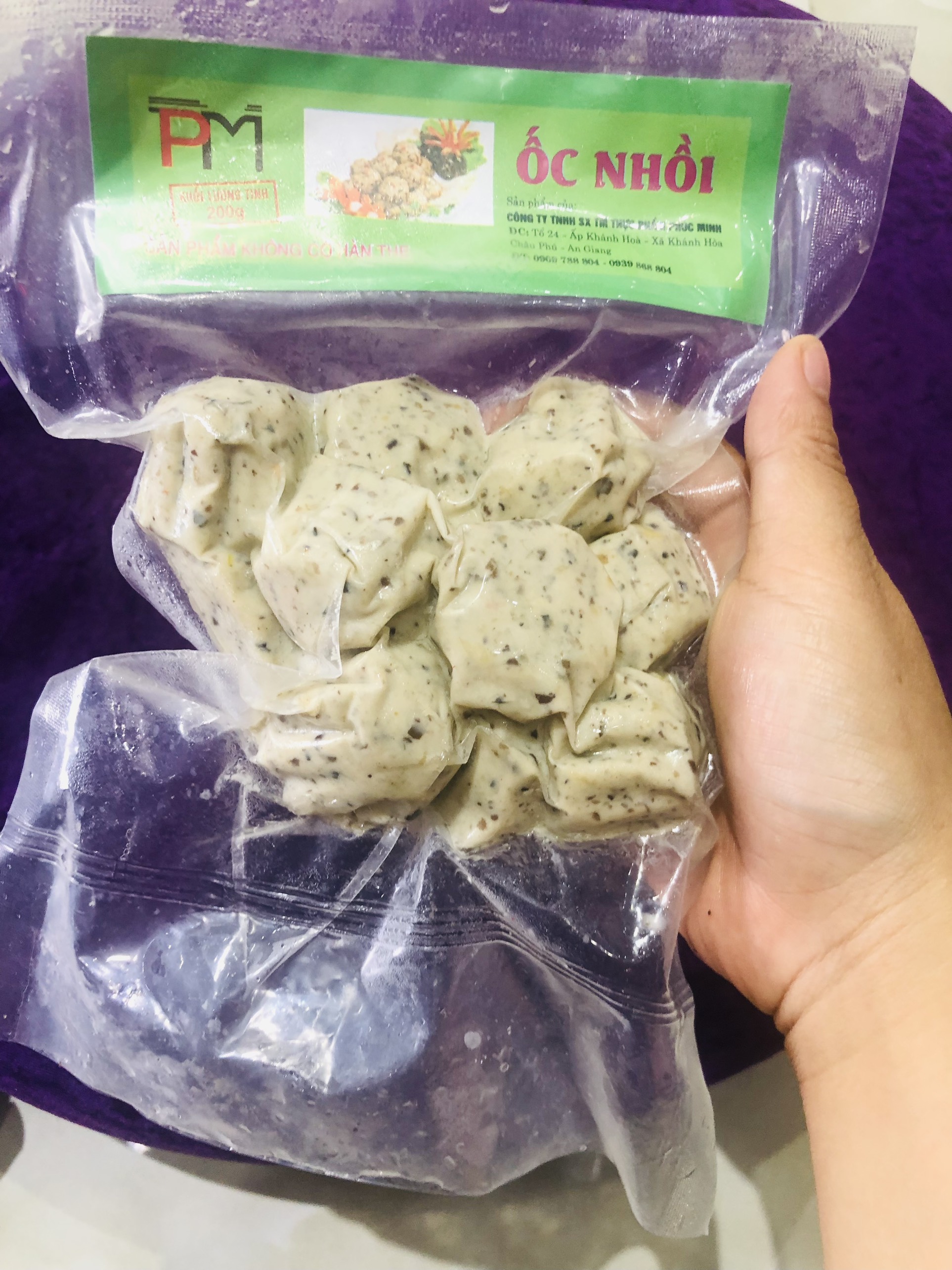200gr chả ốc nhồi hải sản phúc minh