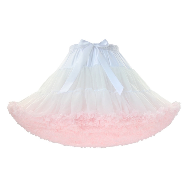 Adult Tutu Skirt for Women Soft Tulle Petticoat for Ballet Dance Costume
