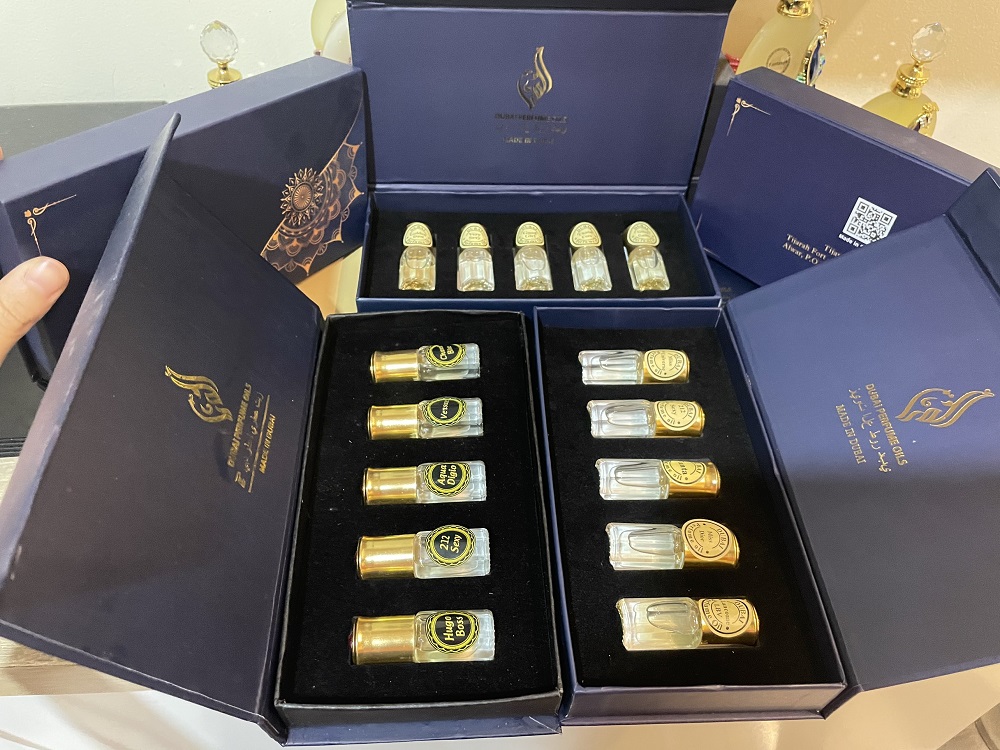 Tinh Dầu Nước Hoa Dubai Set 5 Chai