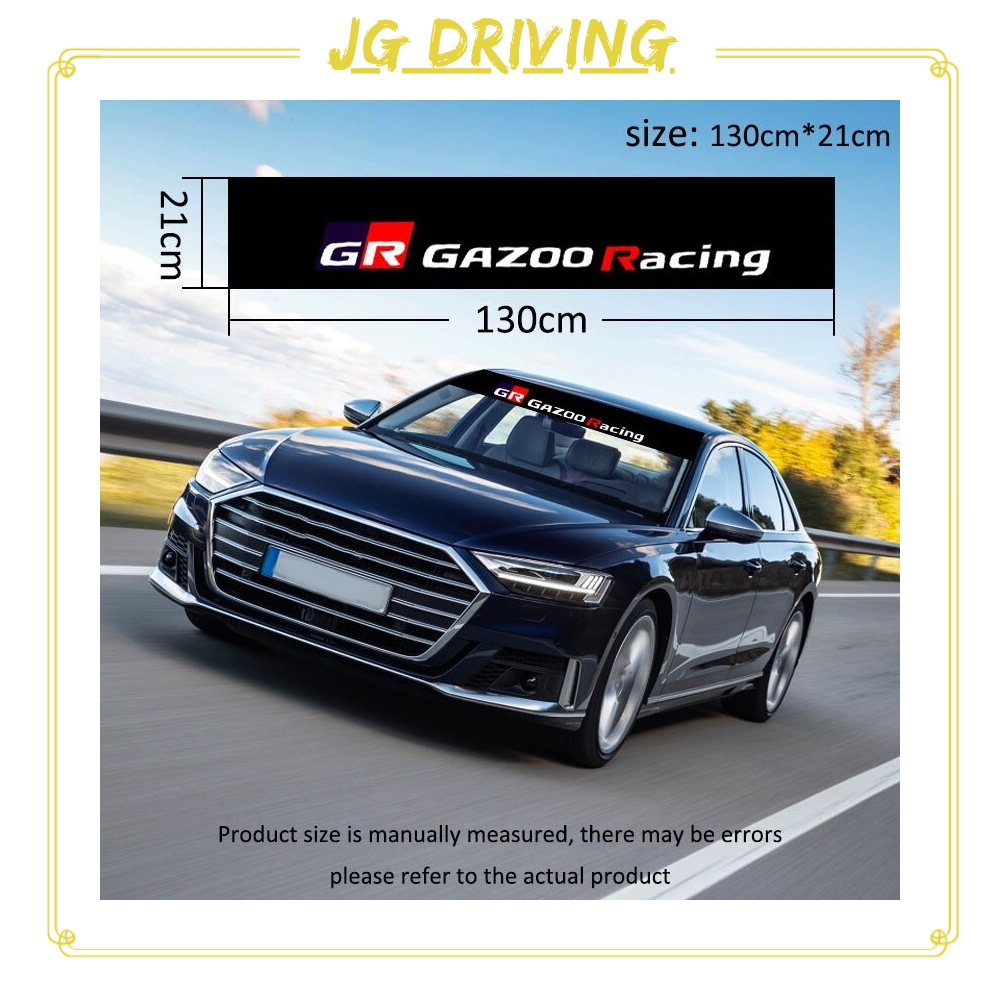 JD Car Windscreen Windshield Sticker BLACK Decorative For ISUZU D-Max MU-X Dmax MuX Accessories