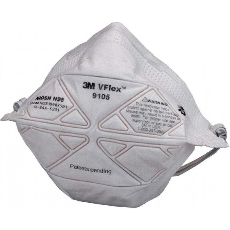 3m vflex particulate respirator 9105 n95