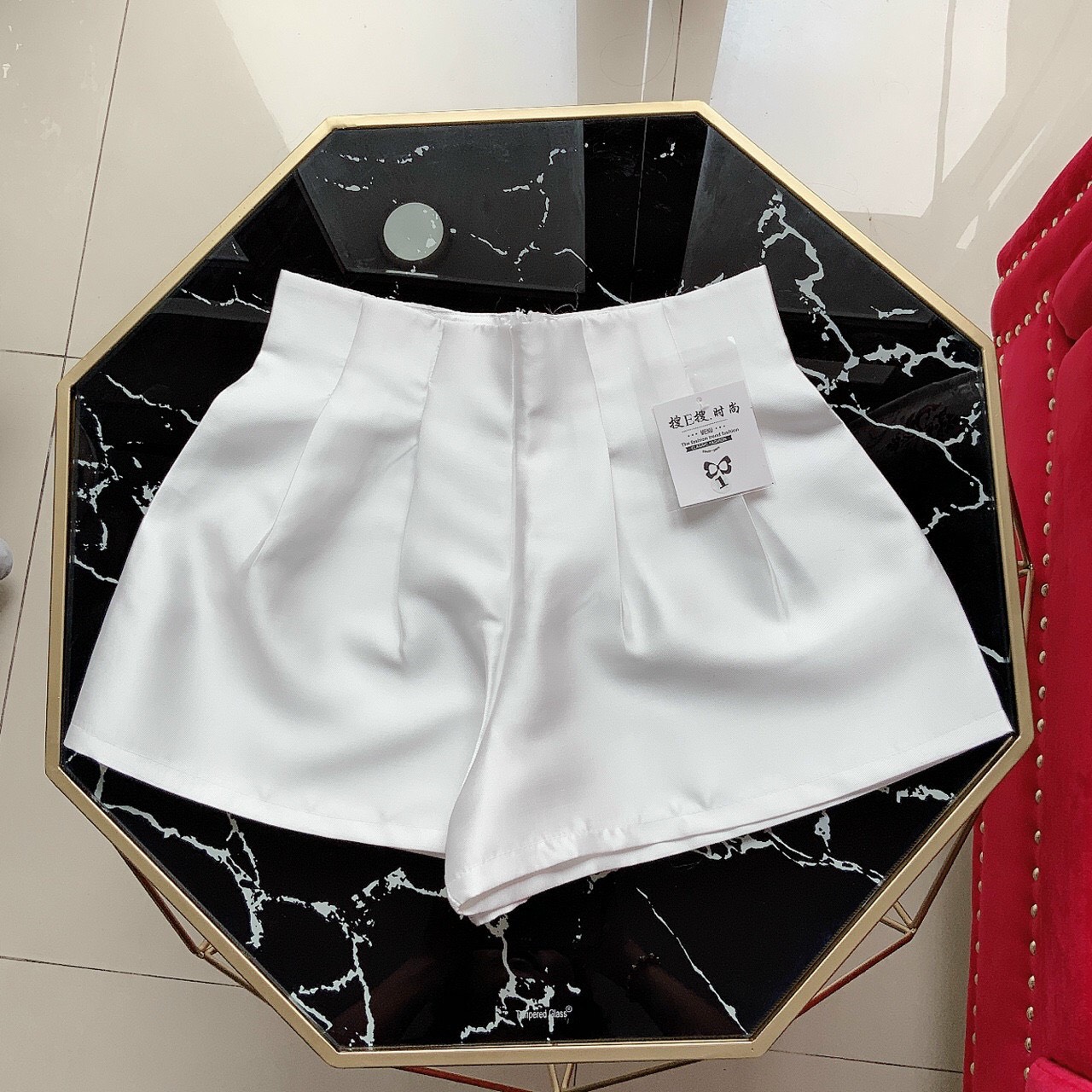 Quần Bóng Xếp Ly eo,Quần Short Nữ, NHIỀU Màu