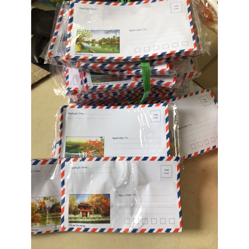 20 phong bì - bì thư loại dày đẹp - sỉ lẻ