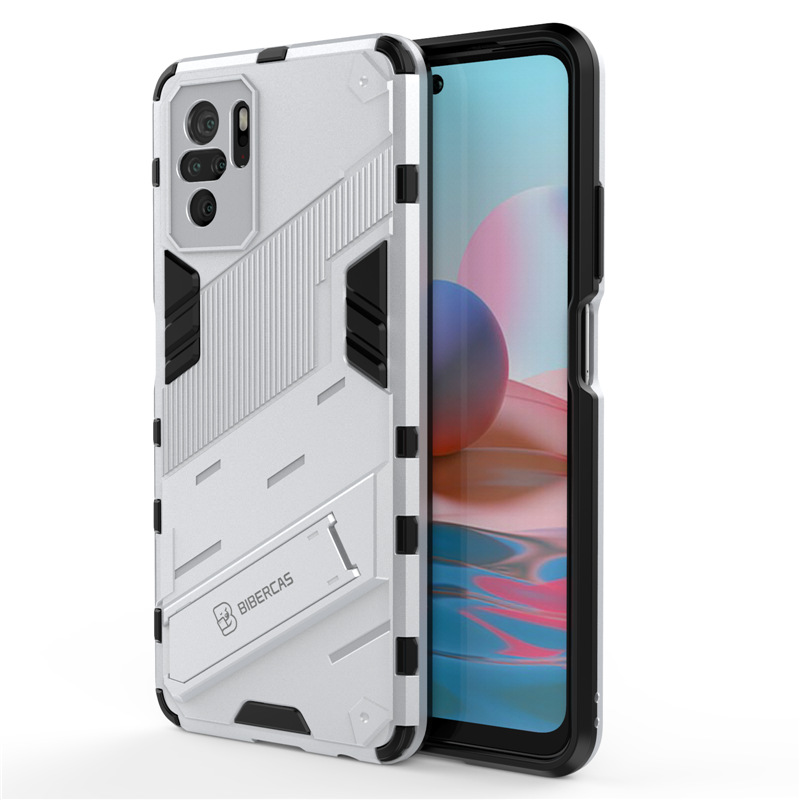 Xiaomi Redmi Note 10/Note 10S Shockproof Phone Cover, Ultra-Thin Slim Fit Hard Protective Cases. 