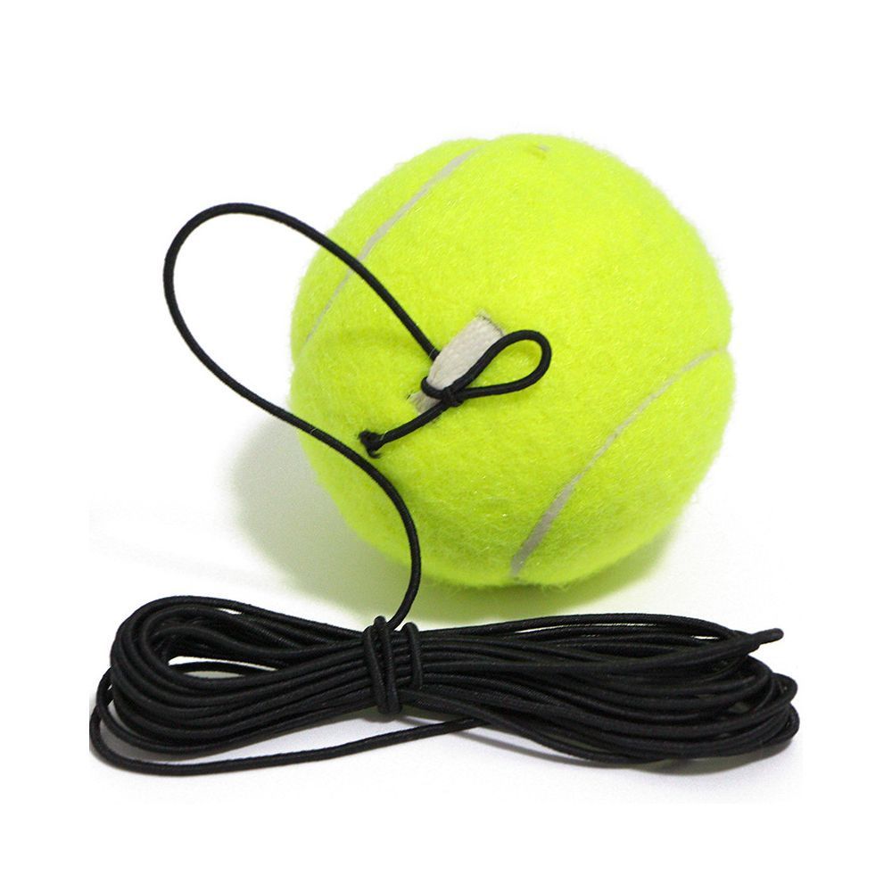 FUDIZUO19 Tool Exercise Self-study Baseboard Tennis Trainer Ball with Rope Practice