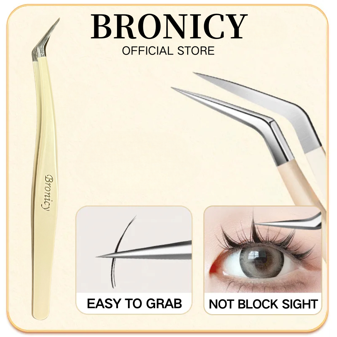 BRONICY False Eyelashes Korean Girl Group Natural Simulation Single Cluster Segmented Grafting Comic Eyelash