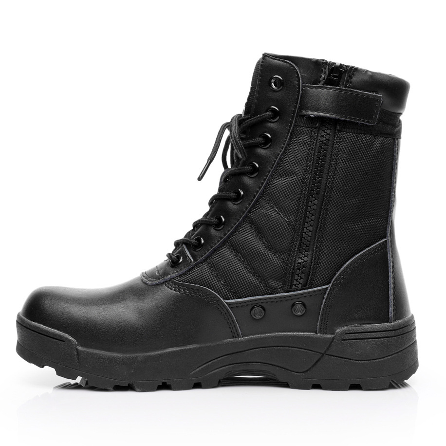 Outdoor desert boots High top tactical boots Military fans training boots men's military training shoes Combat boots
