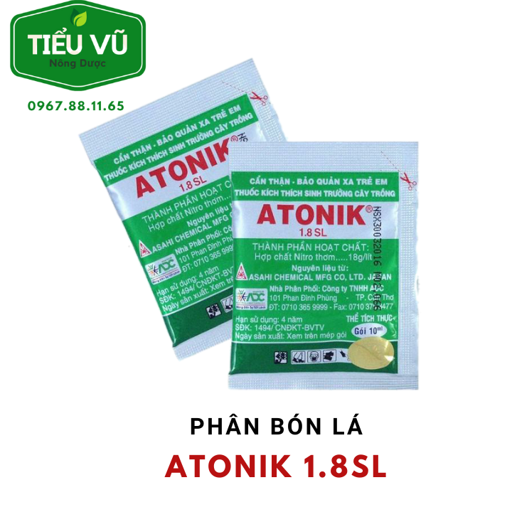2 gói Atonik kích thích sinh trưởng