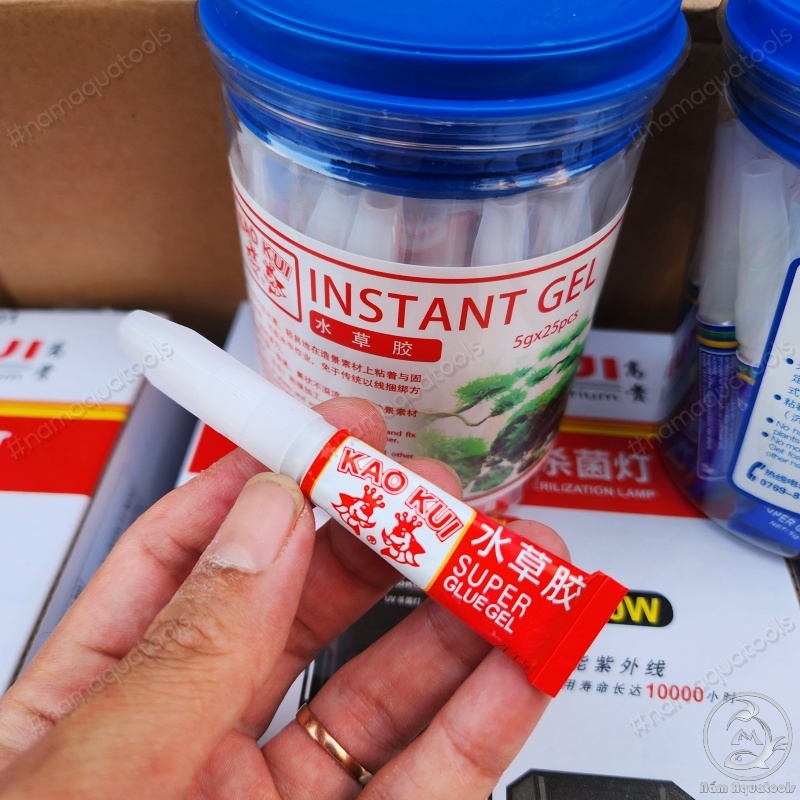 Keo Dán Rêu - Keo dán cây thuỷ sinh trên đá, lũa.