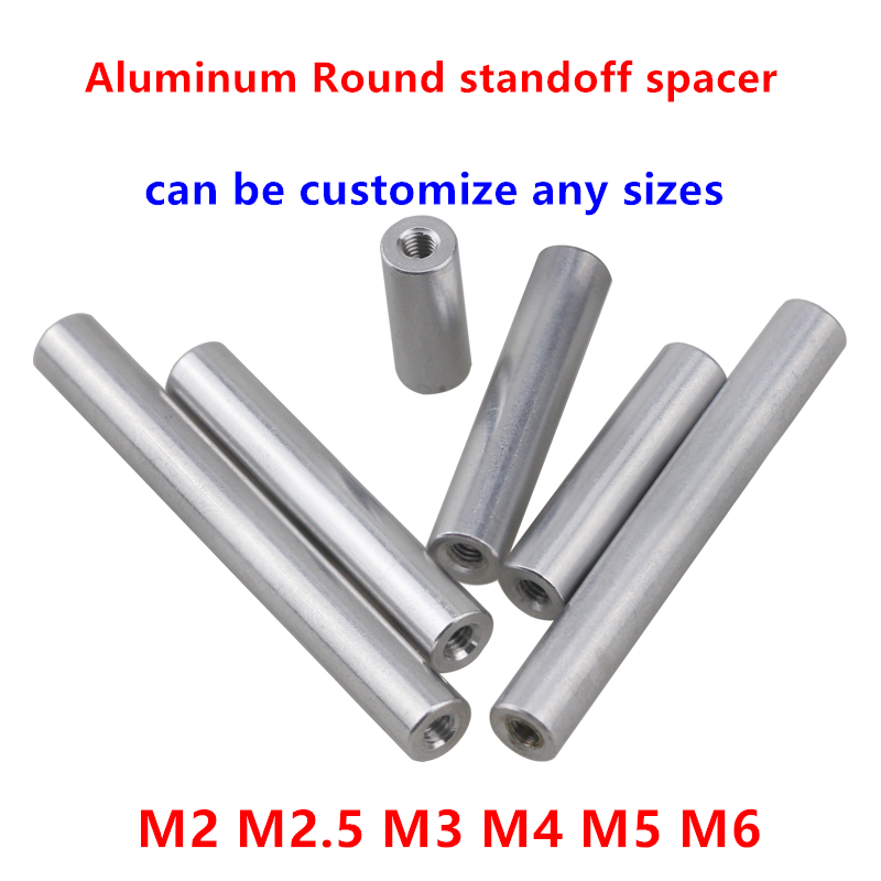 5-10pcs%20M2%20M2.5%20M3%20M4%20M5%20M6%20Female%20Thread%20Aluminum%20Standoff%20Spacer%20Column%20Extend%20Stud%20Long%20Nut%20Length%206mm%20To%20100mm%20-%20Image%203