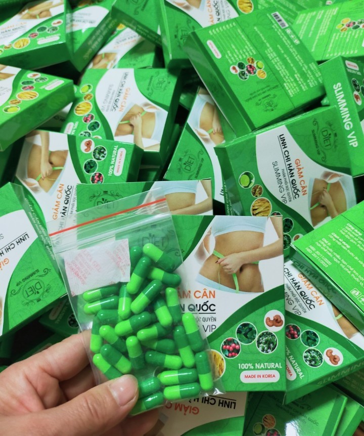 Weight loss Lingzhi express Korean 30 day 30 tablets gift with 15v detox