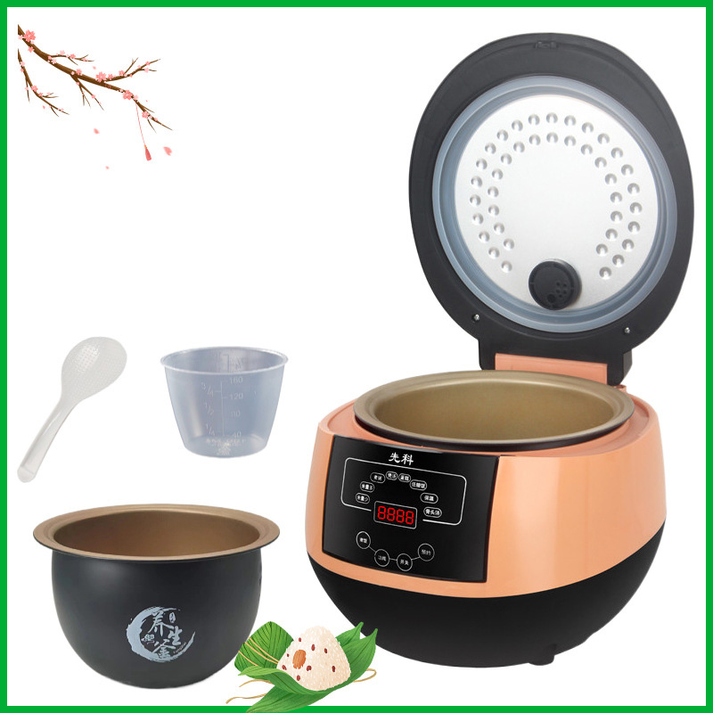 XIAOMIMIJIA Rice Cooker 5L Intelligent Reservation Timed Heating Rice Cooker Home Gift Conference Multifunctional Rice