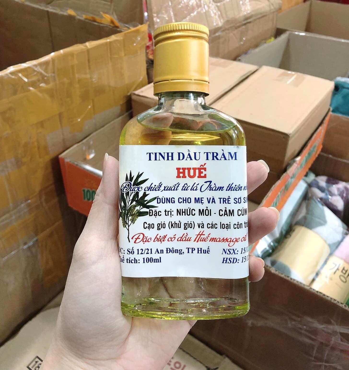 Tinh Dầu Tràm Huế Nguyên Chất 100ml