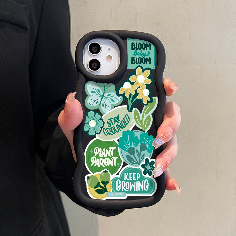 TA%20for%20VIVO%20Y27%204G%20Back%20Cover%20Macaron%20Wave%20Soft%20Silicone%20Mobile%20Phone%20Cover%20Full%20Screen%20Green%20Plant%20Garden%20Pattern%20Case%20-%20Image%206