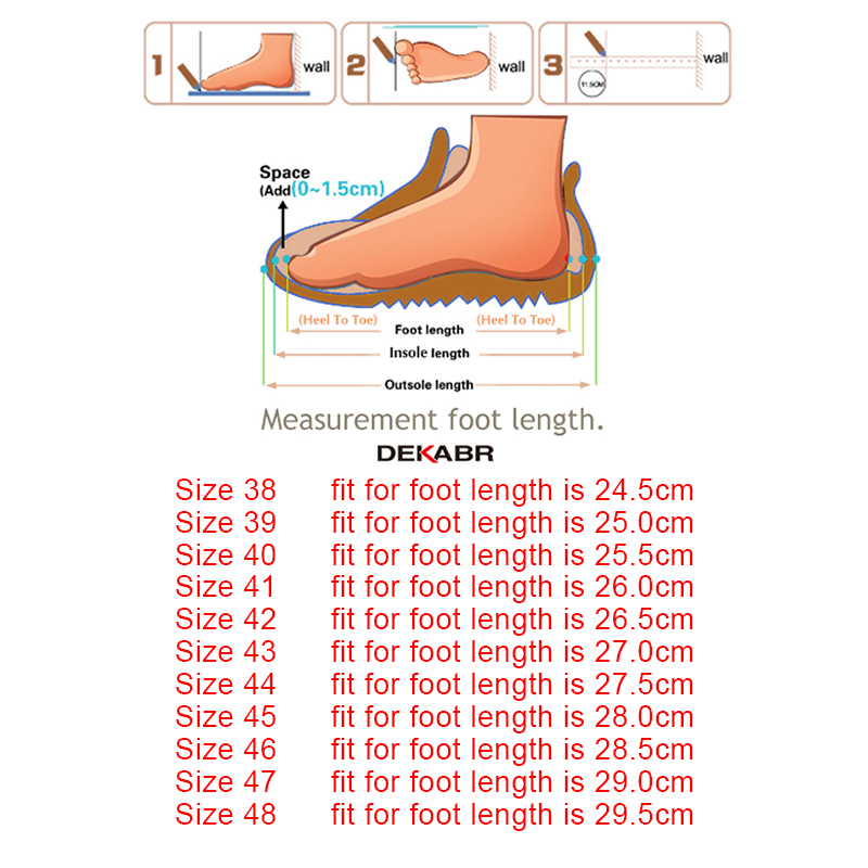 DEKABR New Casual Men Sandals Breathable Mesh Summer Lightweight Fashion Outdoor Genuine Hide Summer Sandals Plus Size 38-48. 