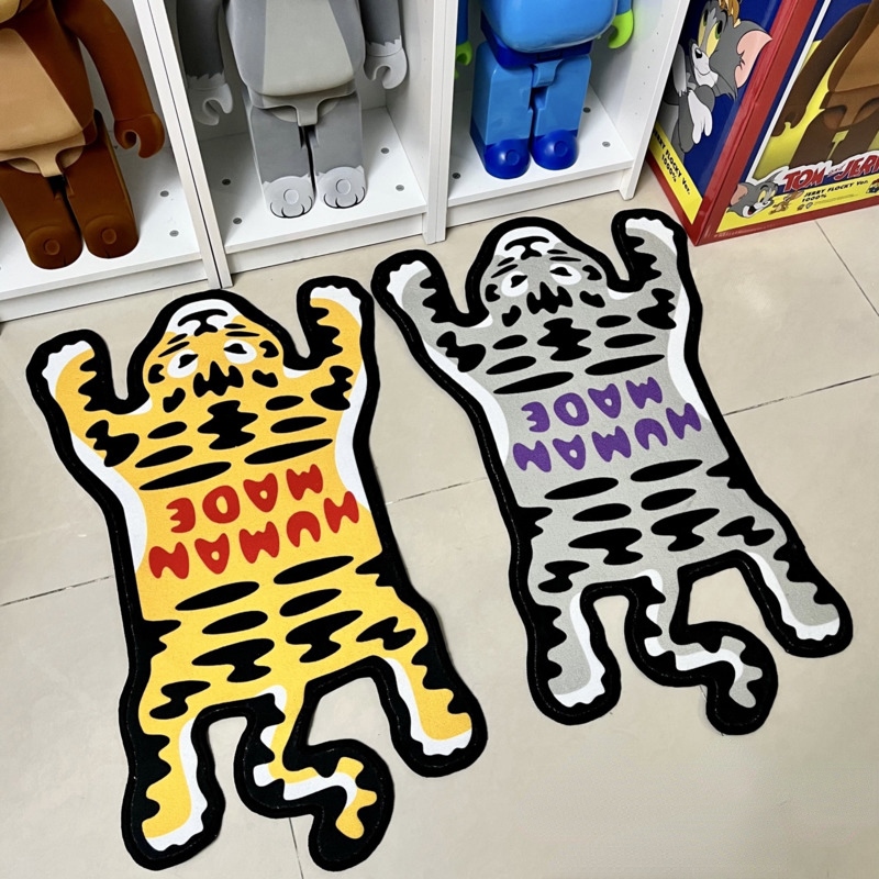 SALES】 Human Made Rug Cartoon Tiger Lounge Rug Human Made Tiger