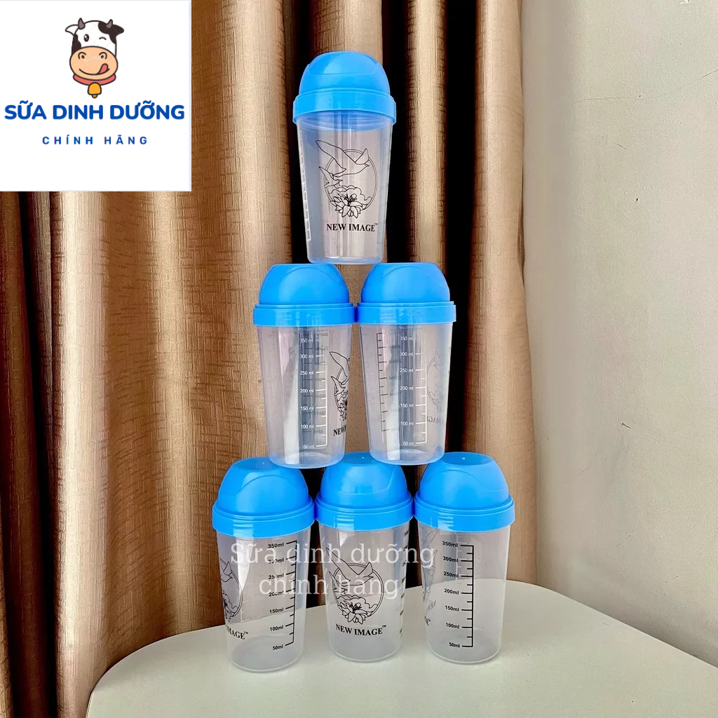 Bình lắc sữa non Alpha Lipid có chia vạch 350ml