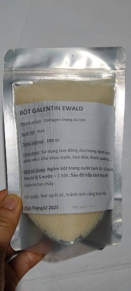 Bột galentin đức gói 100gr, 200gr ( chiết từ gói 1kg)