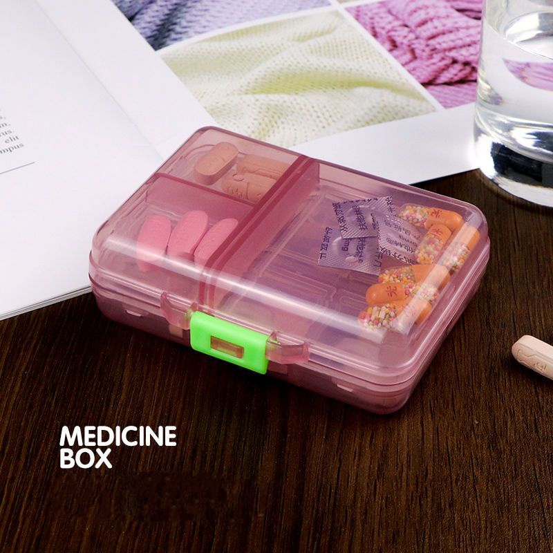 Double Layer Large Capacity Medicine Organizer Box Portable First Aid –  BABACLICK