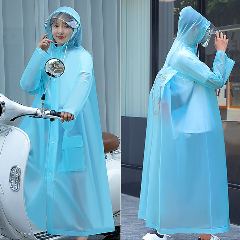 Raincoat long body women men adult rainstorm-proof electric vehicle electric bottle bicycle poncho