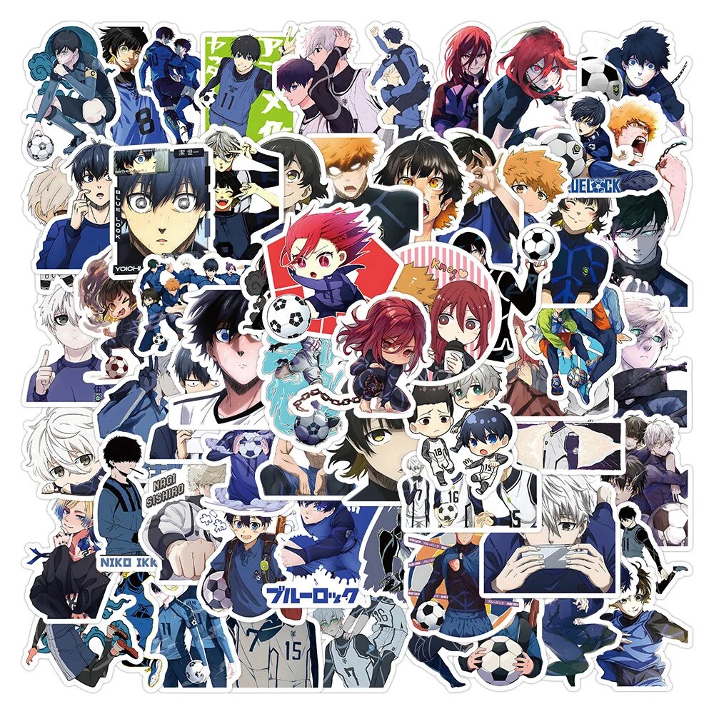 100%20s%20Blue%20Lock%20Stickers%20Isagi%20Yoichi%20Cartoon%20Stickers%20Decals%20DIY%20Phone%20Case%20Laptop%20Skateboard%20Cool%20Anime%20Kids%20Sticker%20Toy%20-%20Image%207